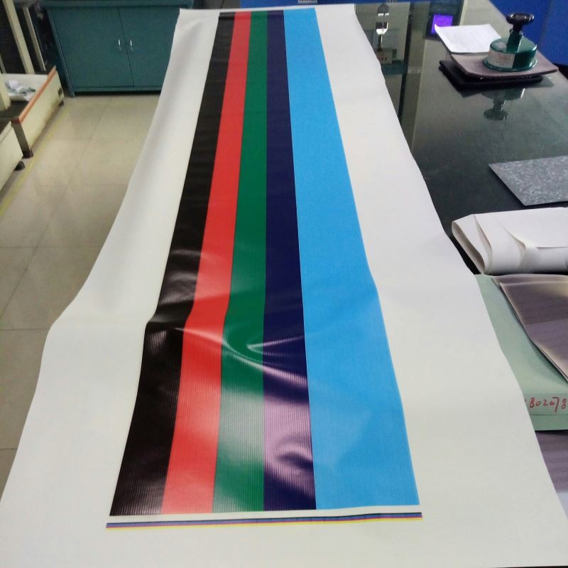 Anti - Tear PVC Coated Banner , Weather Resistant Flex Printing Sheet