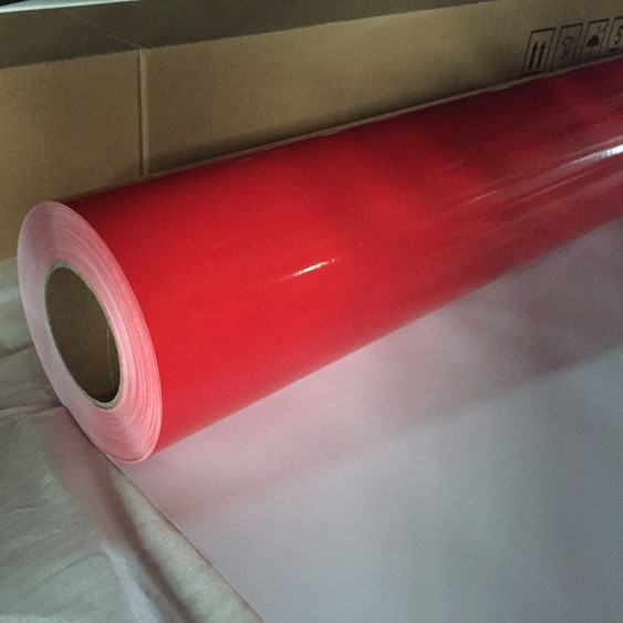 Car Wrapping Color Cutting Vinyl 80micron Thickness 140g Liner With Clear Glue