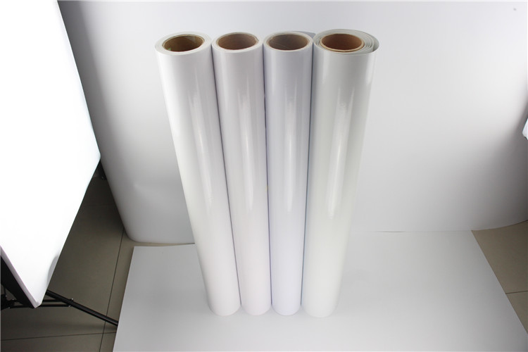 Self Adhesive Color Cutting Vinyl Film Glossy / Matte Surface 1.22*50m PVC Material