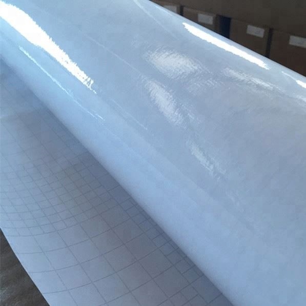 Glass Interior Cold Lamination Paper , White / Transparent Cold Lamination Sheets