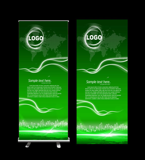 Aluminum Roll Up Banner Display Stand 80*180cm X - Stand Outdoor Application