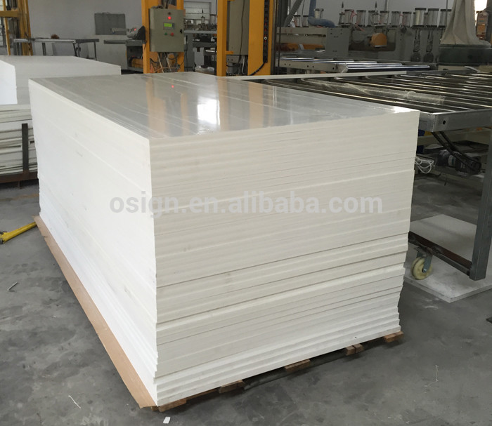 Rigid PVC Foam Board Eco - Friendly Resistant To Most Alkalis And Weak Acids