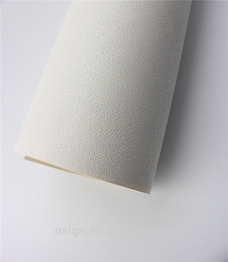 Home Decoration White Self Adhesive Wallpaper , Thick Paintable Wallpaper